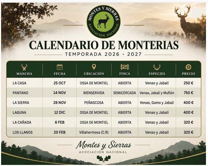 Programa Monterias Montes y Sierras